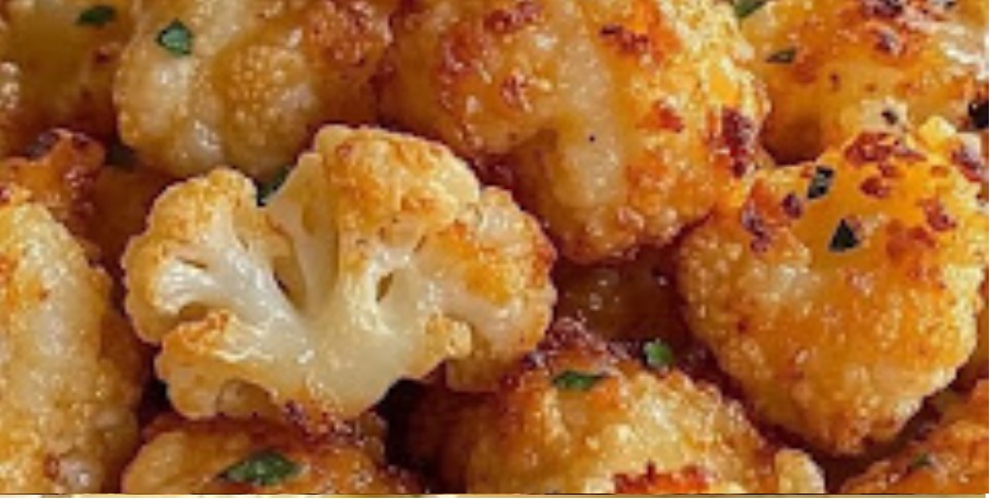 Crispy Roasted Cauliflower – A Healthy & Flavorful Snack 🥦🔥