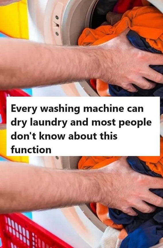 Every Washing Machine Can Dry Laundry, and Most People Don’t Know About This Function