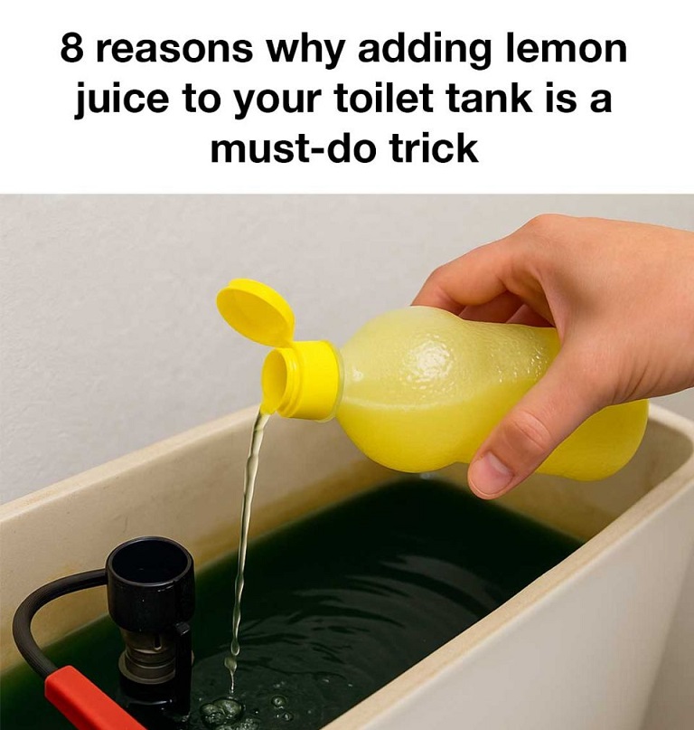 8 Reasons Why Adding Lemon Juice to Your Toilet Tank is a Must-Do Trick