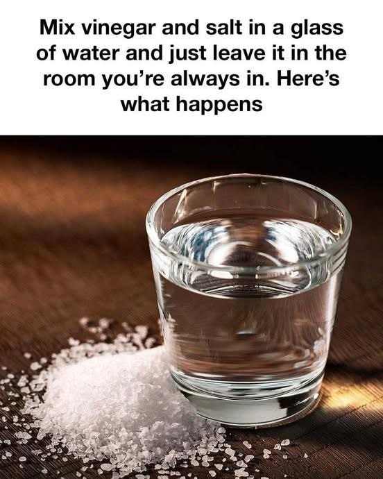 I Seriously Had No Idea of This Method: Vinegar, Salt, and Water—A Simple Trick to Freshen Up Your Home Naturally