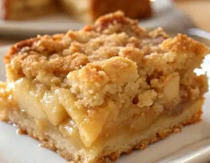The Best Homemade Apple Crumb Bars