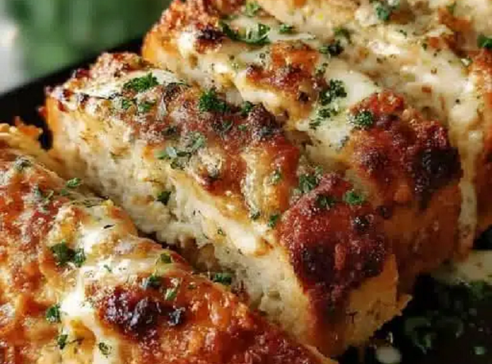 Campfire-Worthy Garlic Parmesan Chicken Meatloaf with a Crispy Crust