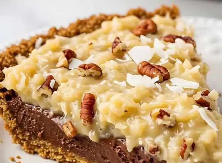 No-Bake German Chocolate Pie