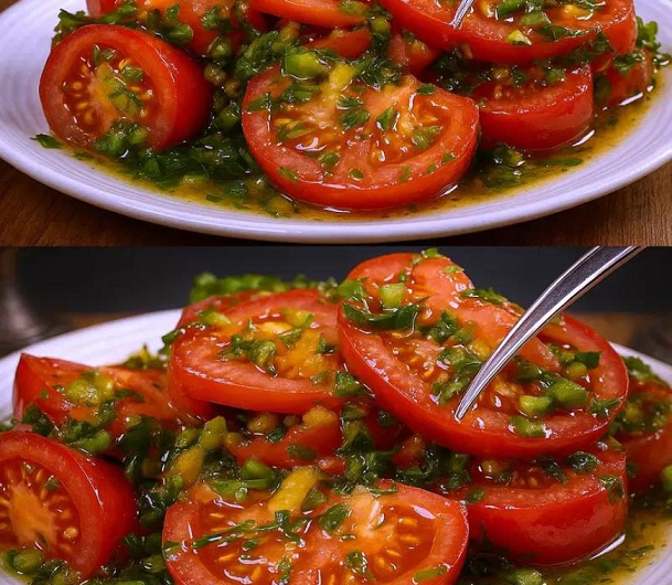 Dieser Tomatensalat weckte bei meiner Mutter Erinnerungen an ihre Kindheit – und wurde unser neues Sommer-Ritual
