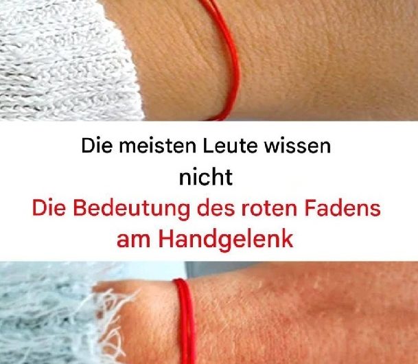 Ein alter Brauch, neu entdeckt – und moderner denn je: Die spirituelle Rückkehr des roten Fadens