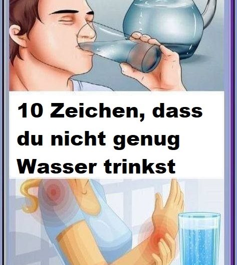 10 Zeichen, dass du nicht genug Wasser trinkst – und warum es dir schadet