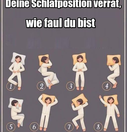 Was deine Schlafposition über deine Faulheit (oder deine Überarbeitung!) verrät