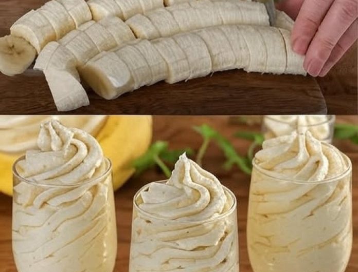 Low-Carb Bananenmousse in 5 Minuten – das cremigste Dessert ganz ohne Zucker und ohne Reue