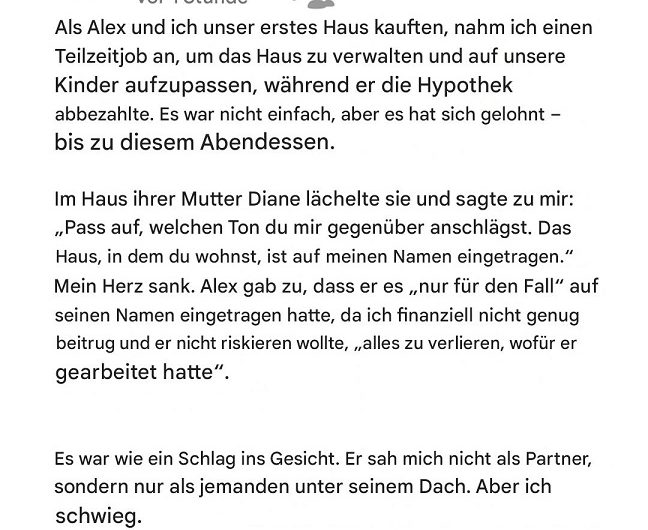 Ein Brief im Briefkasten enthüllte, dass unser Haus nie wirklich mir gehörte – die Wahrheit erschütterte alles