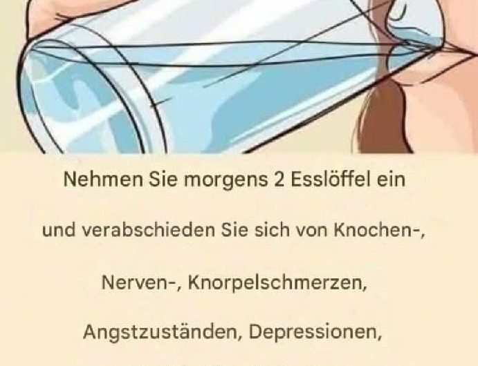Zwei Esslöffel am Morgen – und Ihr Körper beginnt sich selbst zu heilen