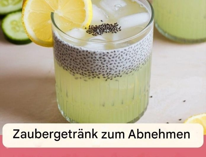 Schlank durch den Sommer: Wie ein Getränk aus Zitrone, Gurke und Chiasamen Ihre Abnehmziele unterstützt und gleichzeitig erfrischt