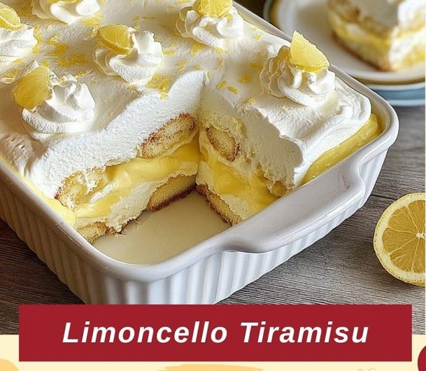 Low-Carb-Limoncello-Tiramisu – himmlisch cremig und leicht