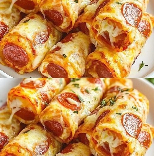 Schnell ein paar Low-Carb-Pizzarollen backen – soooo lecker, dass ich sie jedes Wochenende mache!