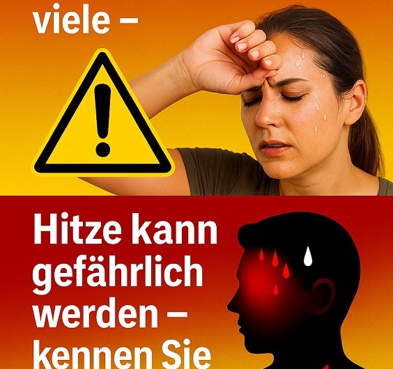 Hitze kann gefährlich werden – kennen Sie die Warnsignale?