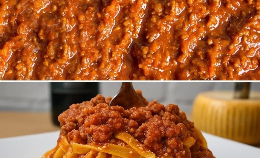 Low-Carb-Version der Bolognese-Sauce