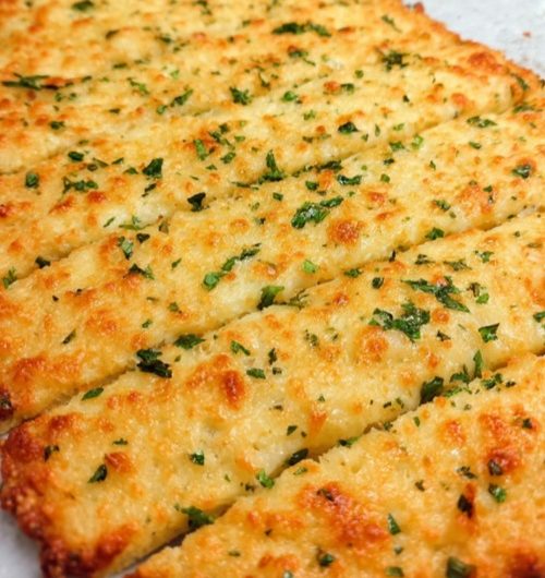 Knoblauchbrot mit Käse Low Carb – knusprig, würzig und perfekt zum Sommergrillen