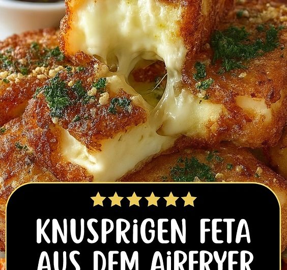 Knuspriger Feta aus dem Airfryer – mein neues Lieblingsrezept, entdeckt an einem ganz normalen Feierabend