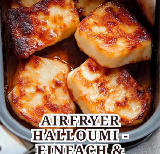 Airfryer Halloumi – einfach, knusprig und so unglaublich lecker