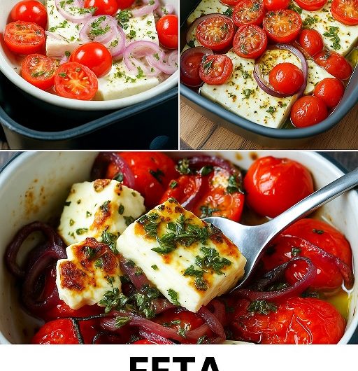 Feta aus der Heißluftfritteuse – cremig, aromatisch und in nur 20 Minuten auf dem Tisch
