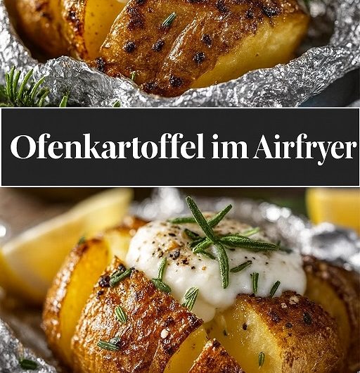 Ofenkartoffel im Airfryer – das Geheimnis der knusprigen Kartoffeln