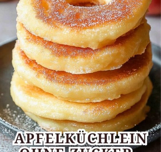 Apfelküchlein ohne Zucker – Low Carb Genuss