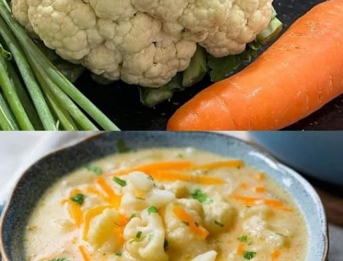 Schnelle Low-Carb-Blumenkohlsuppe – einfach der Hit!