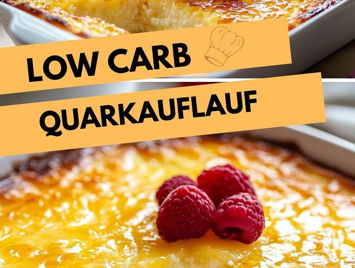 Low Carb Quarkauflauf mit Himbeeren – Der perfekte Fitness-Snack