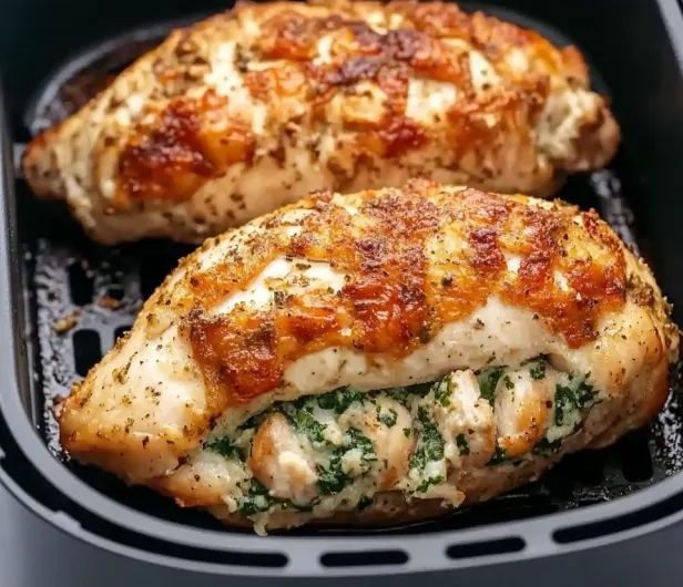 Low Carb Gefüllte Hähnchenbrust aus der Heißluftfritteuse – Ein Genuss ohne Reue