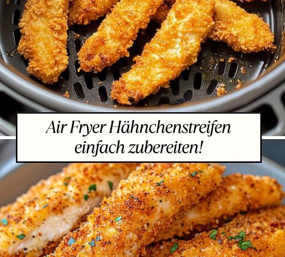 Air Fryer Hähnchenstreifen einfach zubereiten!