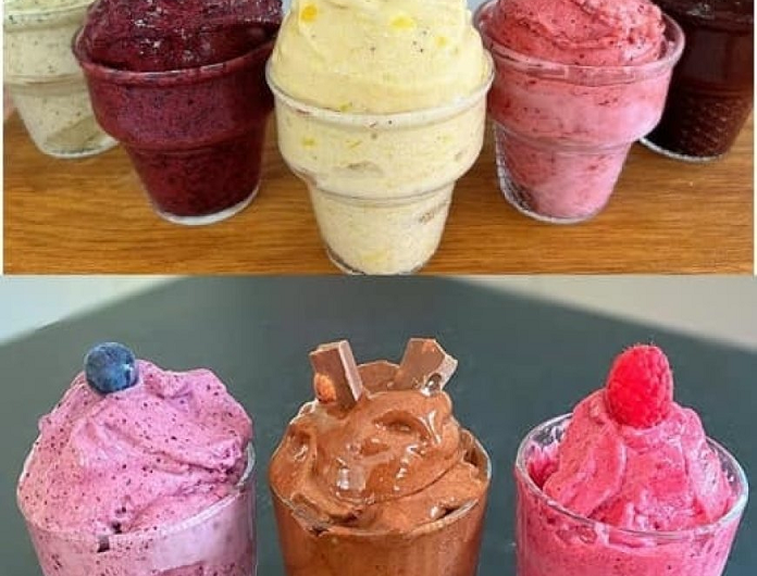 Low-Carb Eis ohne Zucker und Milch – nur 2 Zutaten und in 1 Minute fertig