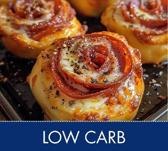 Low Carb Pizzarolle – Genuss ohne Reue, der nach Pizza schmeckt, aber keine klassischen Kohlenhydrate hat