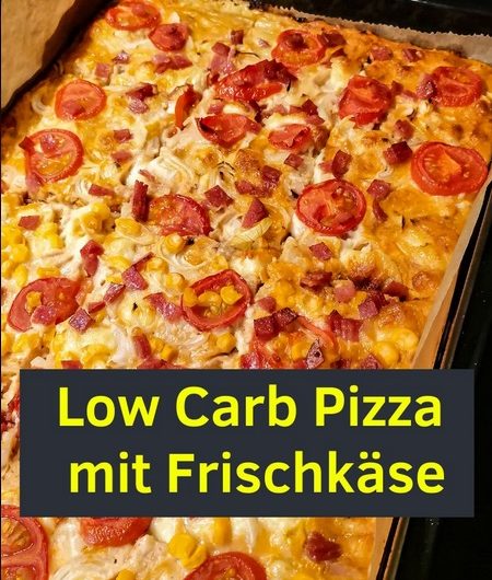 Low Carb Pizza mit Frischkäse – mein persönliches Lieblingsrezept für Genuss ohne Reue
