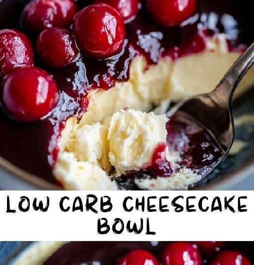 Low Carb Cheesecake Bowl – ein cremiger Genuss ohne Reue