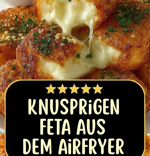 Knuspriger Feta aus dem Airfryer – goldbraun, cremig & unwiderstehlich