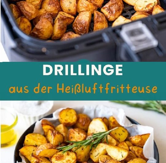 Rosmarin-Kartoffeln aus der Heißluftfritteuse – Knuspriger Genuss mit wenig Aufwand