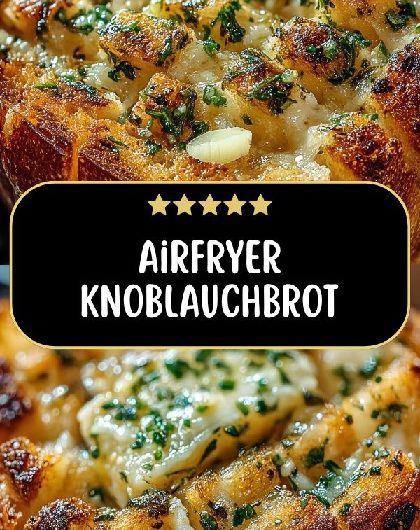 Airfryer Knoblauchbrot – das Rezept, das mein Leben verändert hat