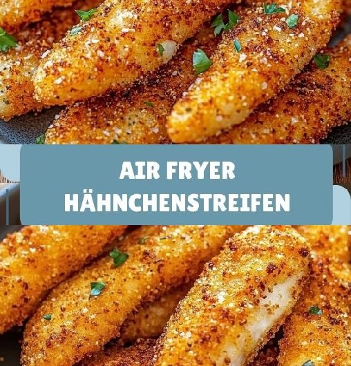 Air Fryer Hähnchenstreifen – knusprig, saftig und in nur 5 Minuten fertig!