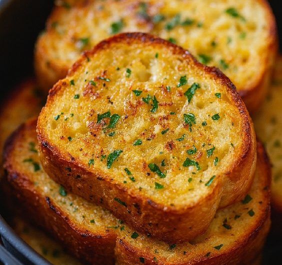 „Mama, machst du wieder dein Knoblauchbrot aus der Heißluftfritteuse? Das war soooo lecker!“ – und da konnte ich natürlich nicht nein sagen 😍🍞