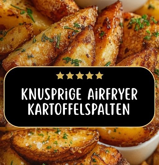 Knusprige Airfryer Kartoffelspalten – das ultimative Rezept für Genuss ohne Reue