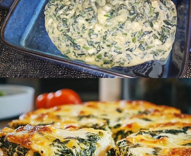 „Warum hat mir das niemand früher gesagt?“ – Meine unwiderstehliche Low-Carb-Spinat-Feta-Quiche, die mein Leben verändert hat