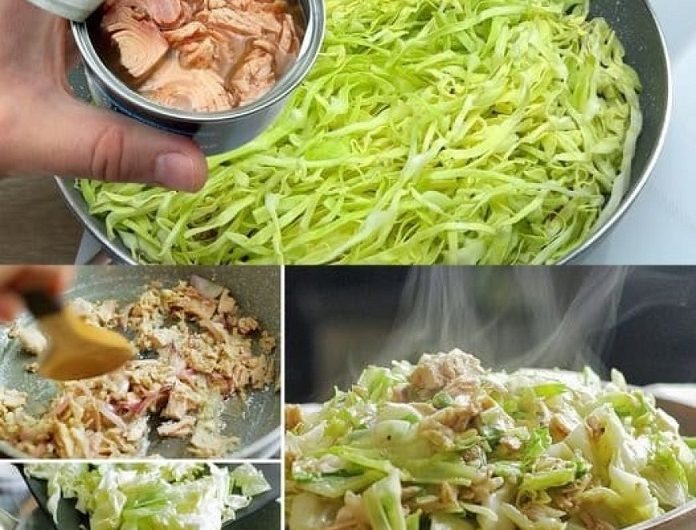 Low-Carb Chinakohl mit Thunfisch – mein leichtestes 15-Minuten-Rezept, das mich immer wieder rettet