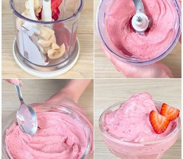 DIE LOW-CARB ERDBEERCREME