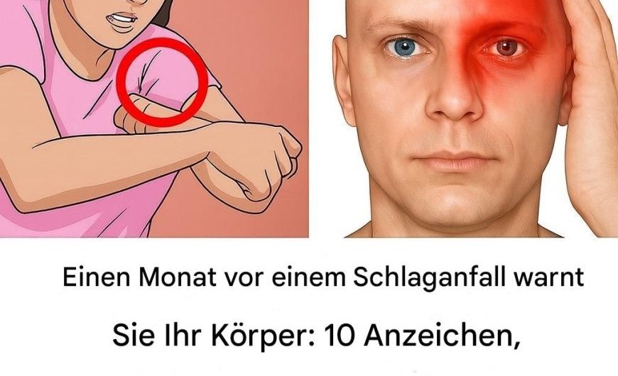 Die stillen Warnzeichen: 10 Hinweise, mit denen Ihr Körper manchmal Wochen vor einem Schlaganfall Alarm schlägt – viele kennen sie nicht