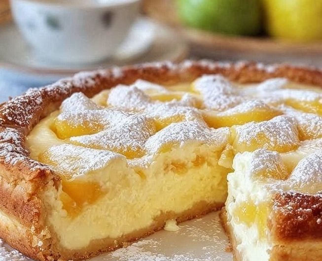 Der Low-Carb-Apfelkuchen, der mir mein Leben gerettet hat – cremig, schnell und so unglaublich lecker, dass niemand merkt, dass er ohne Zucker ist
