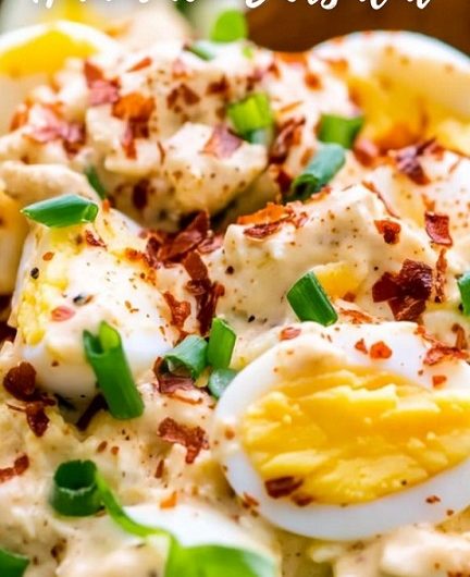 Super leckerer & cremiger Low Carb Hähnchen-Eier-Salat – Mein Lieblingsrezept für Genuss ohne schlechtes Gewissen