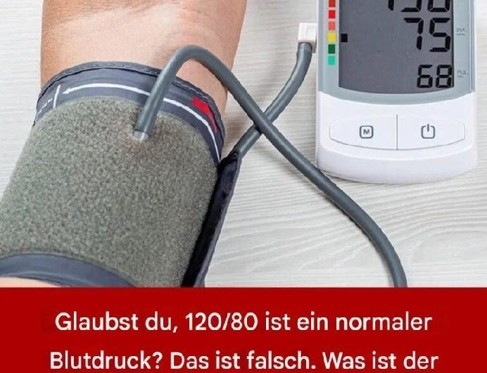 Viele glauben, 120/80 sei ideal – warum das nicht stimmt und was Ihr Blutdruck wirklich über Sie verrät
