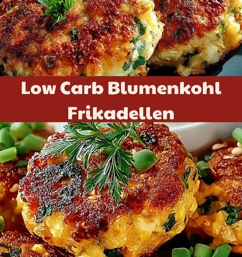 Low Carb Blumenkohl-Frikadellen – Mein Geheimrezept für Genuss ohne Reue