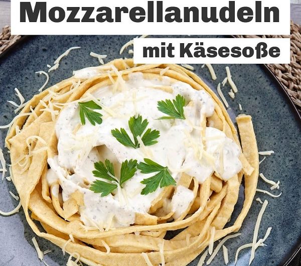 Meine neue Lieblingspasta: Diese Mozzarellanudeln retten jeden Tag – cremig, leicht und Low-Carb!
