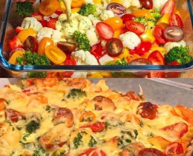 Warum ich diesen Gemüseauflauf jede Woche backe – mein einfaches, herzhaftes Low-Carb-Wunder