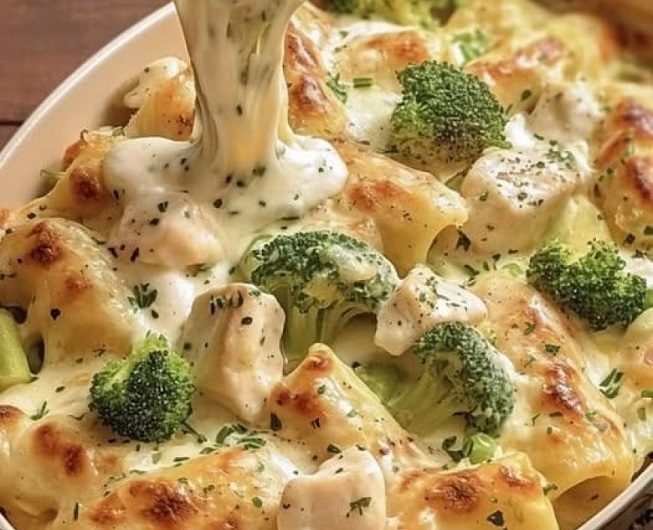 Warum ich diesen Brokkoli-Hähnchen-Auflauf jede Woche esse – mein Low-Carb-Wunder für Körper & Seele